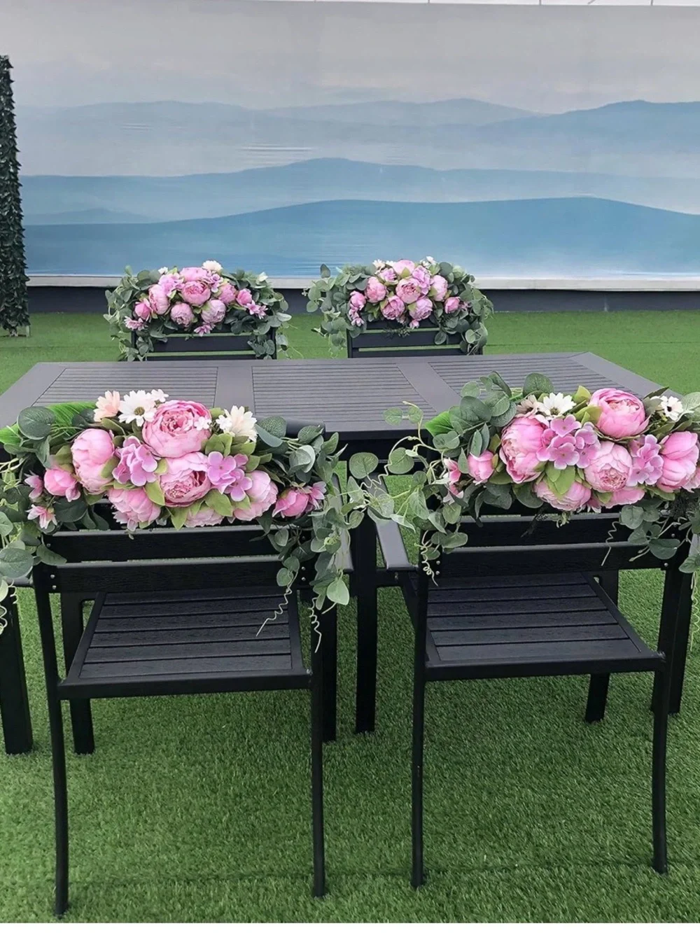 New H&S Bridal Wedding Arch Floral,30